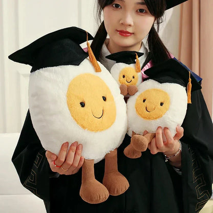 Cuddly Pastel Egg Pillow Toy