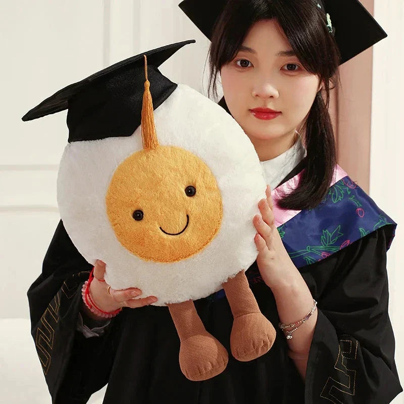 Cuddly Pastel Egg Pillow Toy