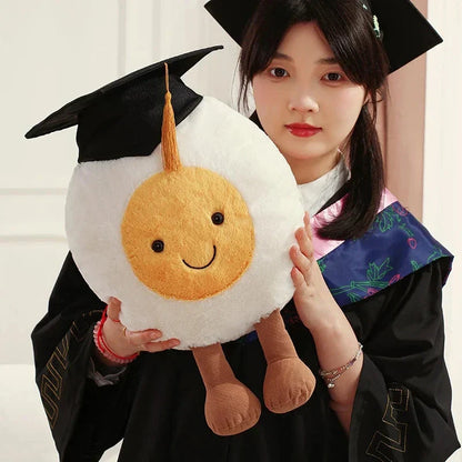 Cuddly Pastel Egg Pillow Toy