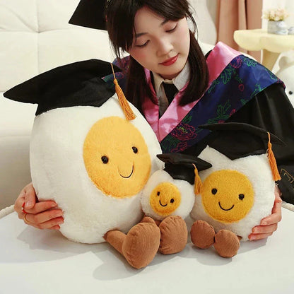 Cuddly Pastel Egg Pillow Toy
