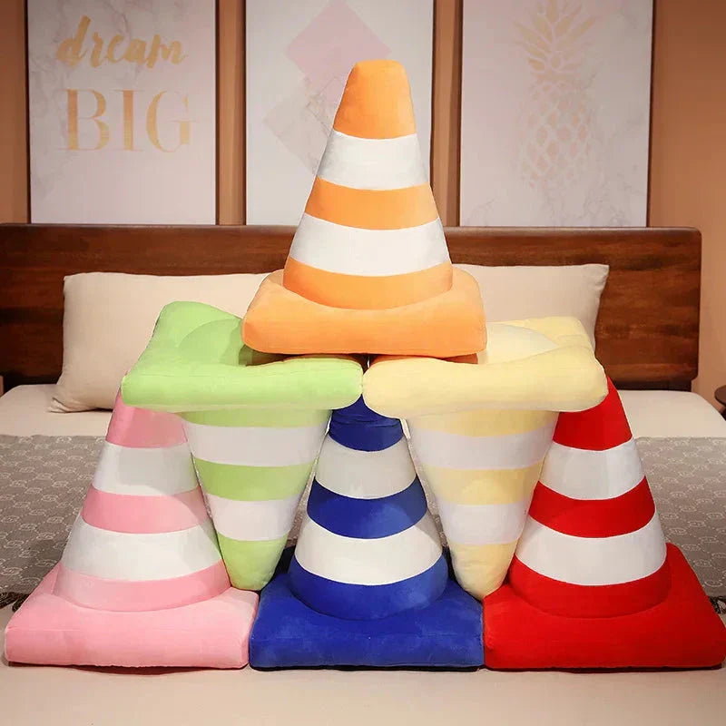 Cute Road Cone Stuffed Toys
