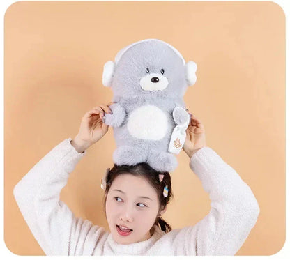 Cute Sauna Seal Soft Toy