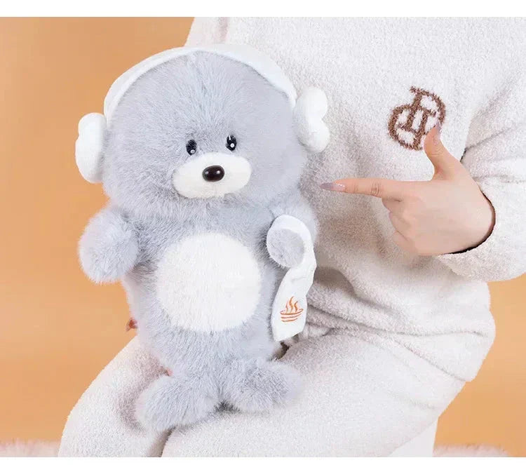 Cute Sauna Seal Soft Toy