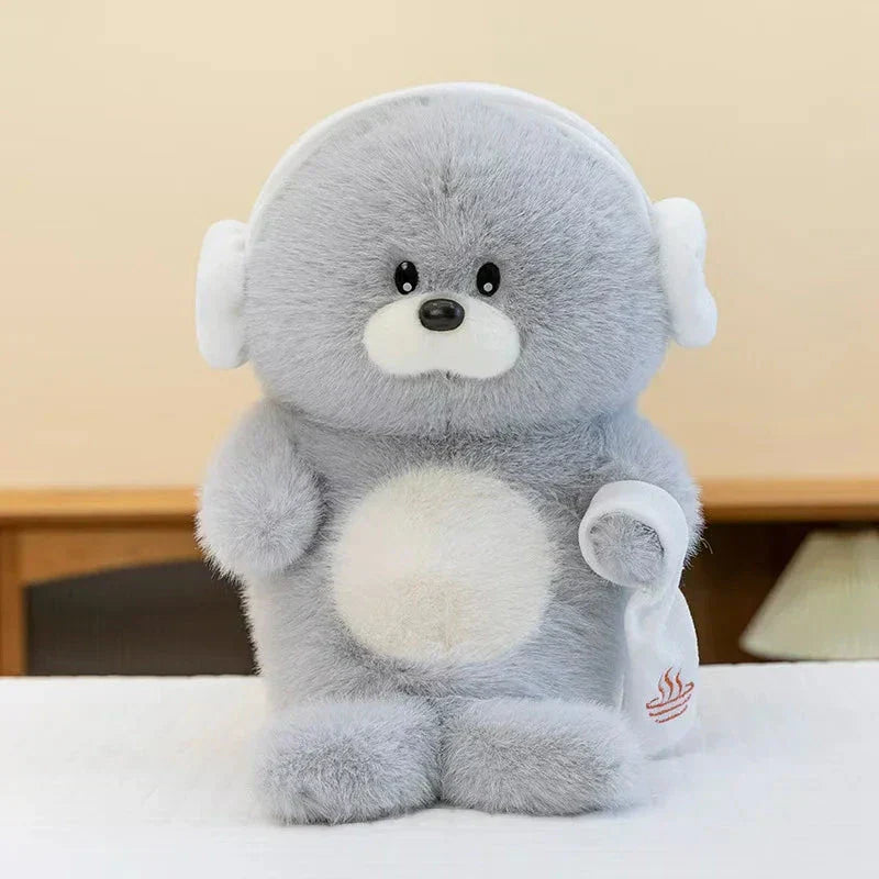 Cute Sauna Seal Soft Toy