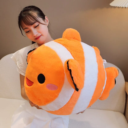 Colorful Clownfish Soft Plush Toy