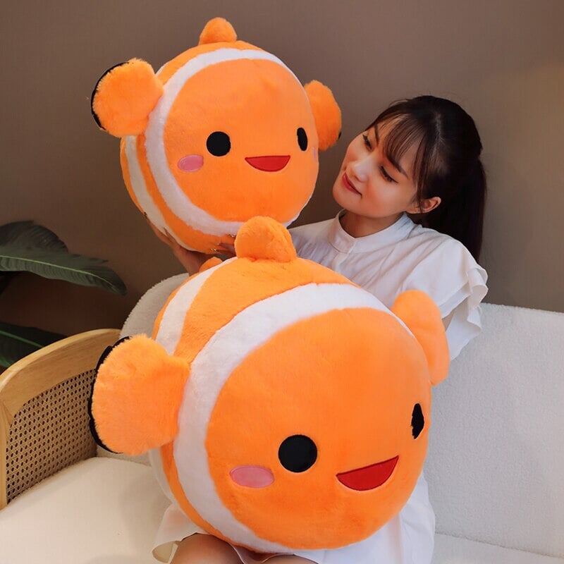 Colorful Clownfish Soft Plush Toy