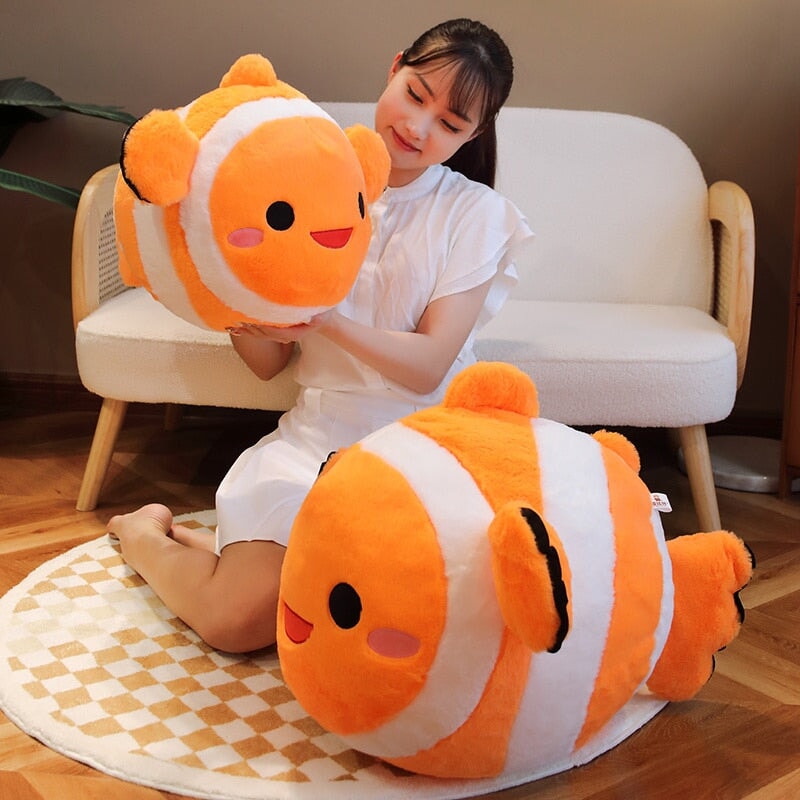 Colorful Clownfish Soft Plush Toy