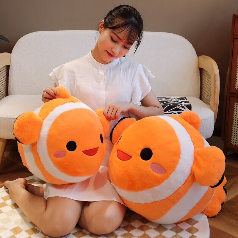 Colorful Clownfish Soft Plush Toy