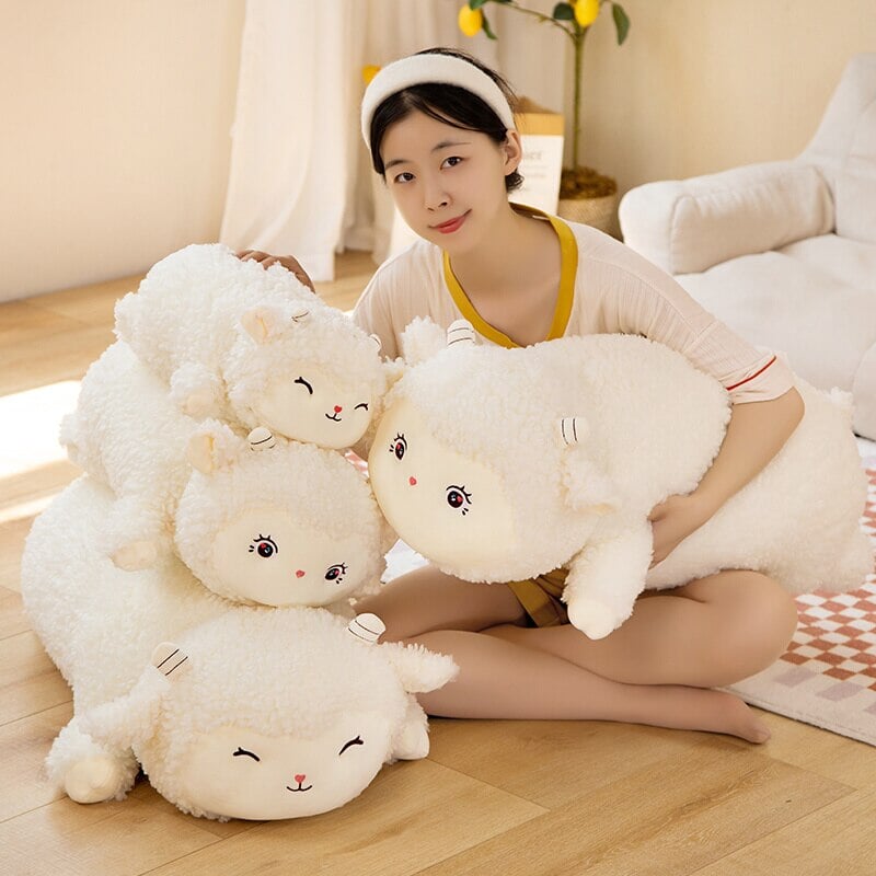Cuddly Soft Plush Lamb Stuffed Animals