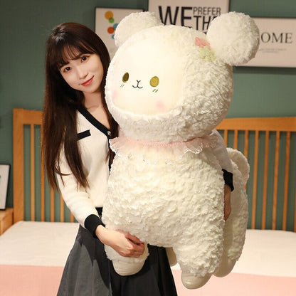 Adorable Plush Lamb Figurine Set - Befez