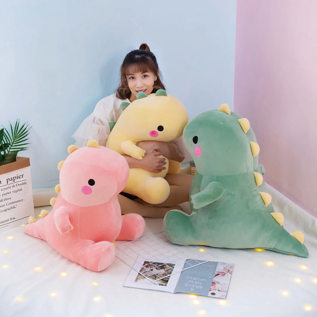 Cuddly Dino Family Soft Toys