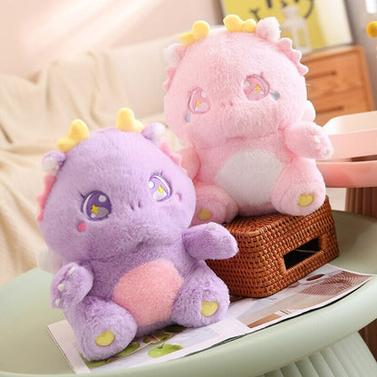 Cuddly Dragon Plush Toy Set