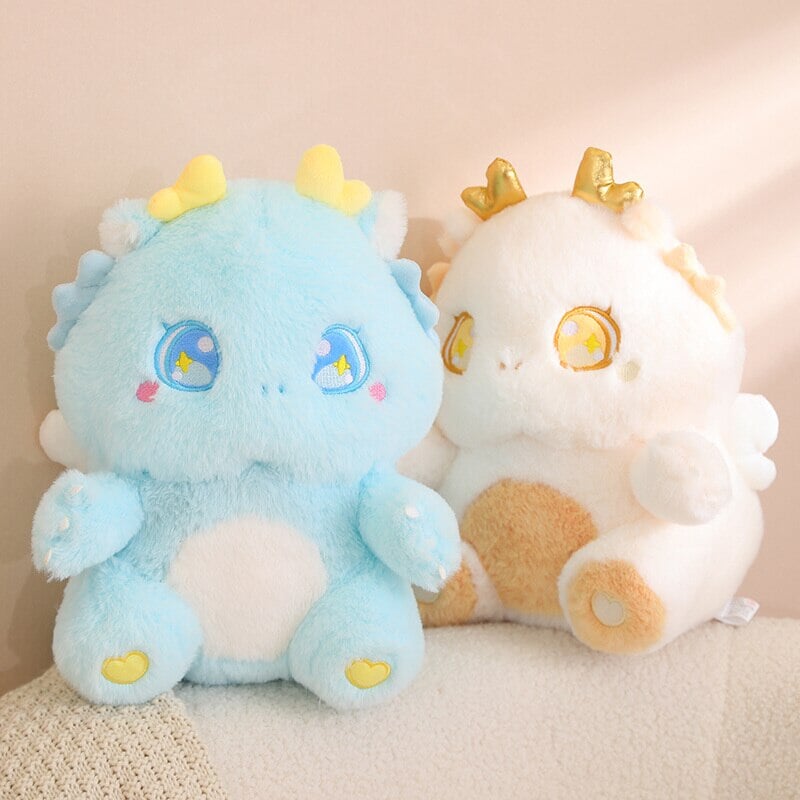 Cuddly Dragon Plush Toy Set