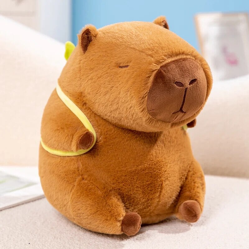 Cute Capybara Mini Avocado Backpack Toy - Befez