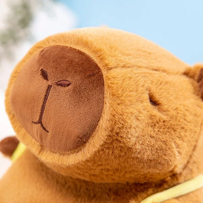 Cute Capybara Mini Avocado Backpack Toy