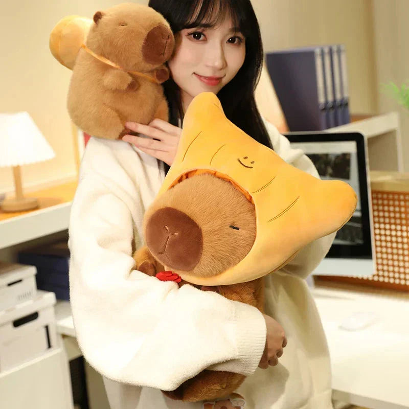 Soft Cuddly Croissant Kawaii Plush Toy