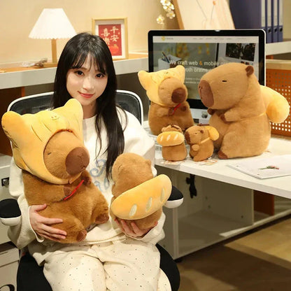 Soft Cuddly Croissant Kawaii Plush Toy