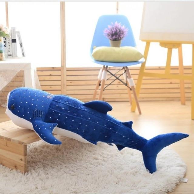 Colorful Whale Shark Figurine Set