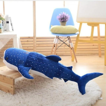 Colorful Whale Shark Figurine Set
