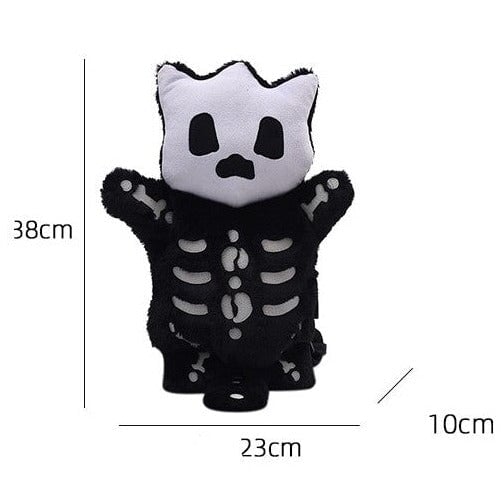 Cute Small Skeleton Soft Backpack