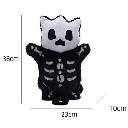 Cute Small Skeleton Soft Backpack