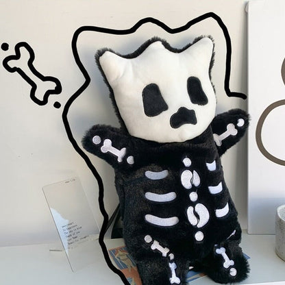 Cute Small Skeleton Soft Backpack