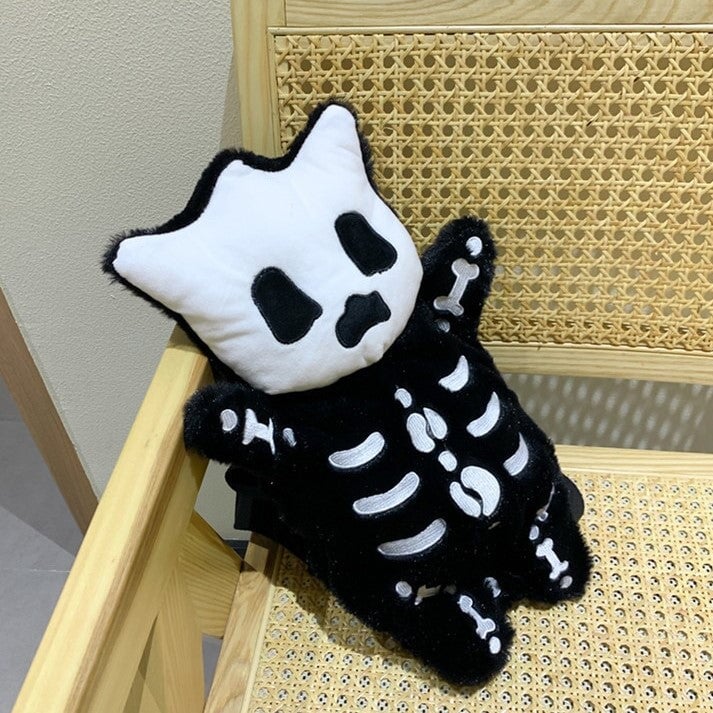 Cute Small Skeleton Soft Backpack