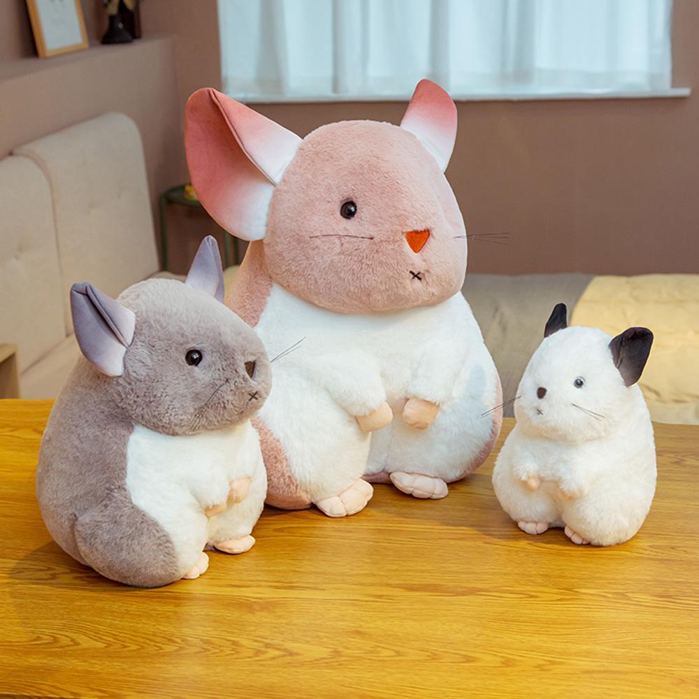 Adorable Plush Chinchilla Stuffed Animal