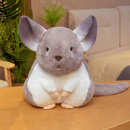 Adorable Plush Chinchilla Stuffed Animal
