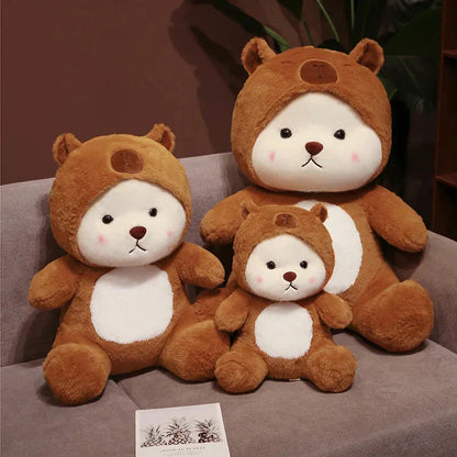 Cute Plush Capybara Bear onesie Toy
