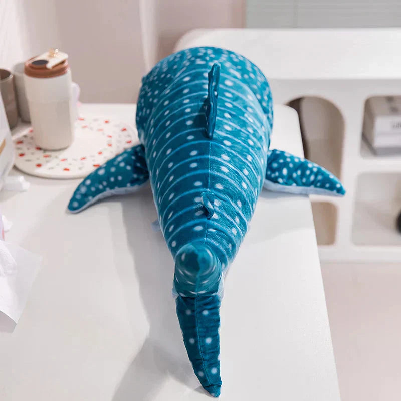 Cute Blue Whale Soft Stuffed Animal Toy