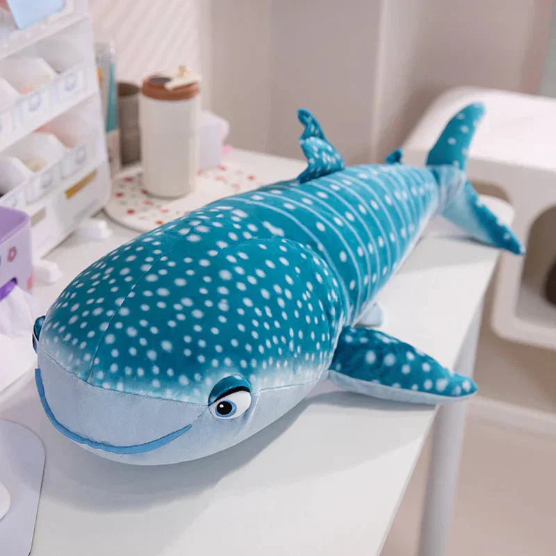 Cute Blue Whale Soft Stuffed Animal Toy - Befez