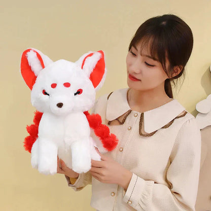Cute White Fox Soft Plush Toy