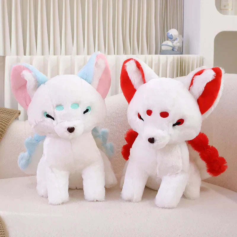 Cute White Fox Soft Plush Toy