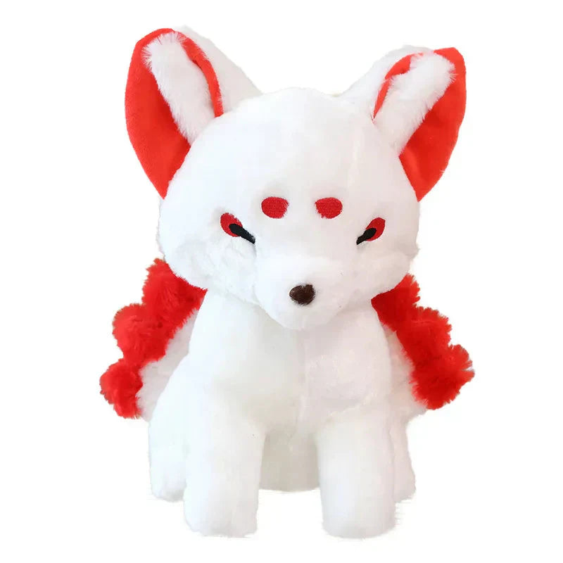 Cute White Fox Soft Plush Toy