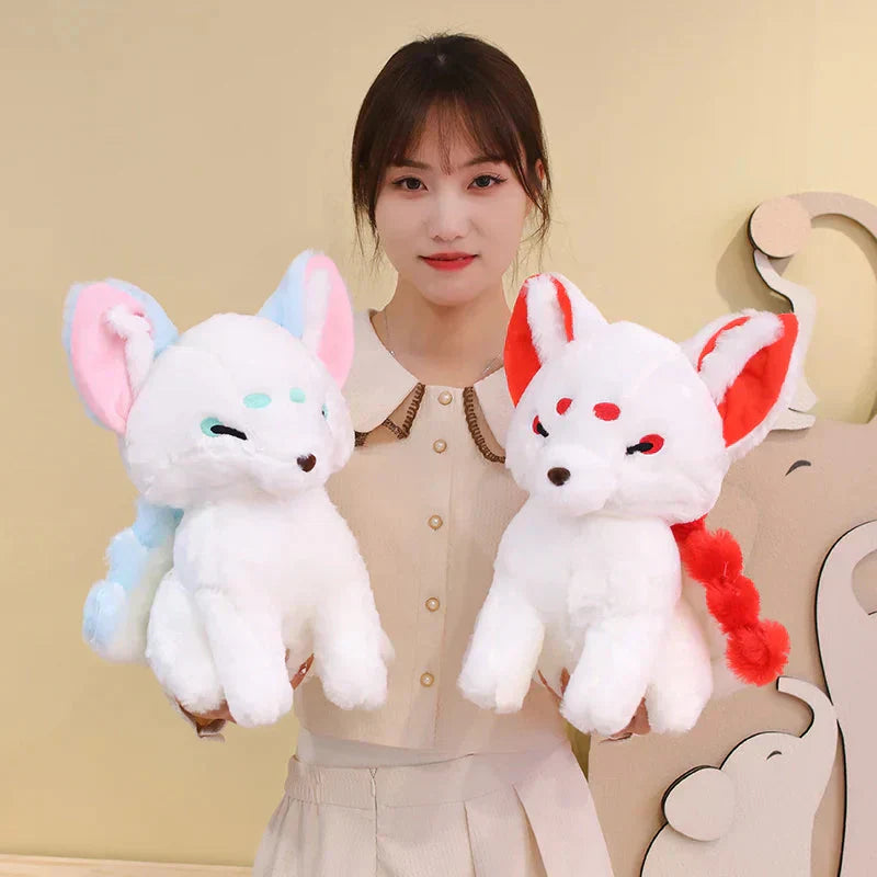 Cute White Fox Soft Plush Toy