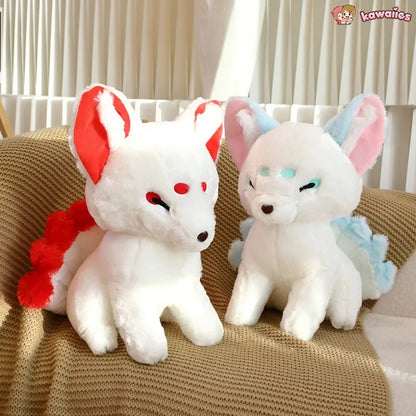 Cute White Fox Soft Plush Toy