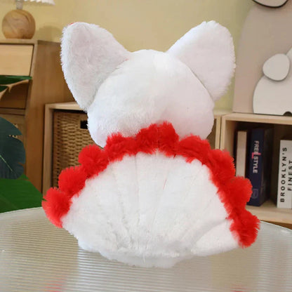 Cute White Fox Soft Plush Toy