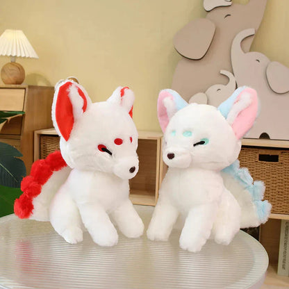 Cute White Fox Soft Plush Toy
