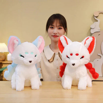 Cute White Fox Soft Plush Toy