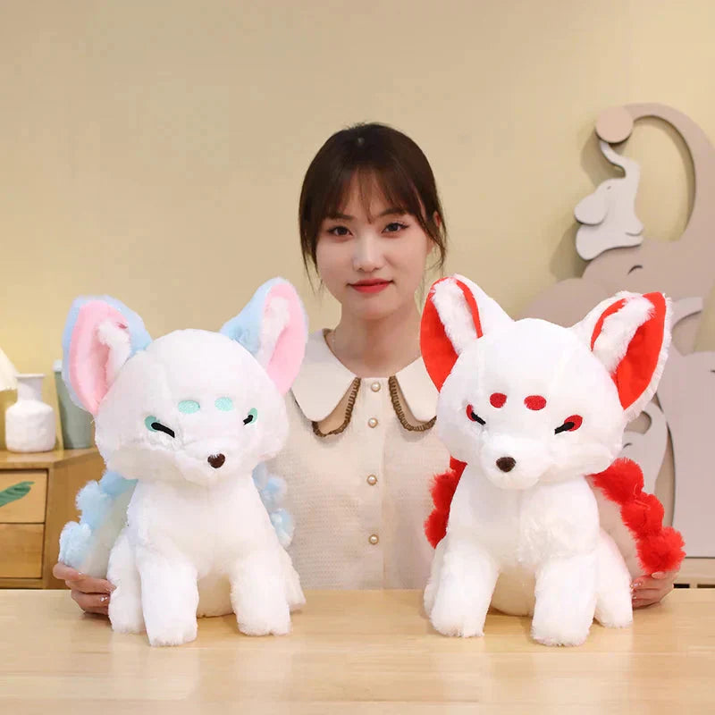 Cute White Fox Soft Plush Toy