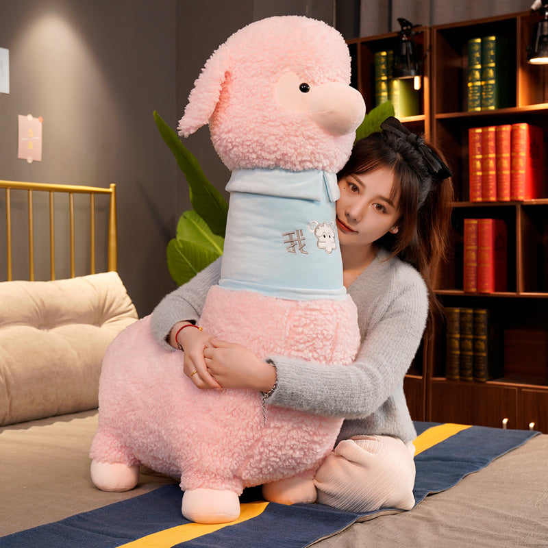 Soft Pastel Cute Alpaca Plush Toy