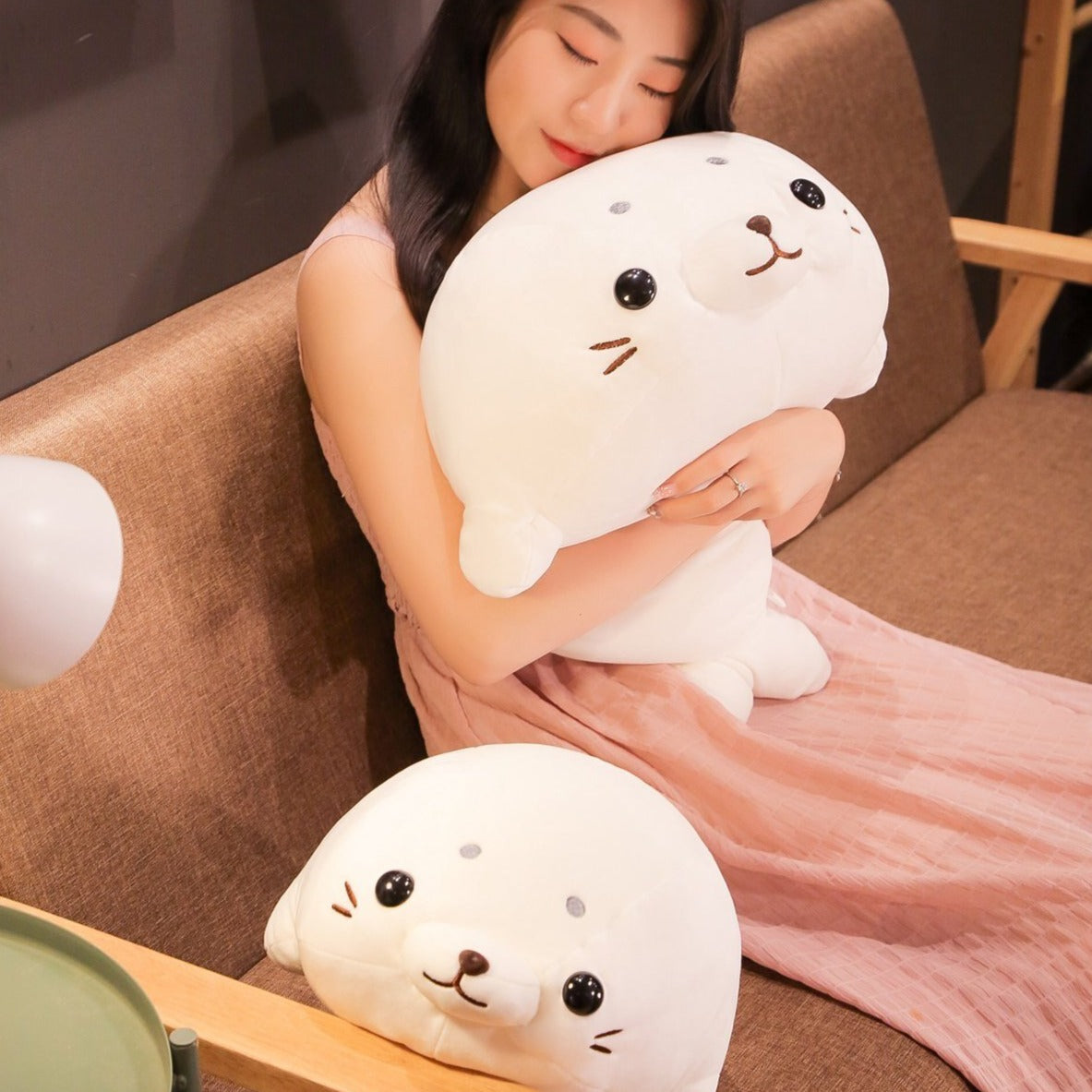 Cuddly White Teddy Plush Toys - Befez