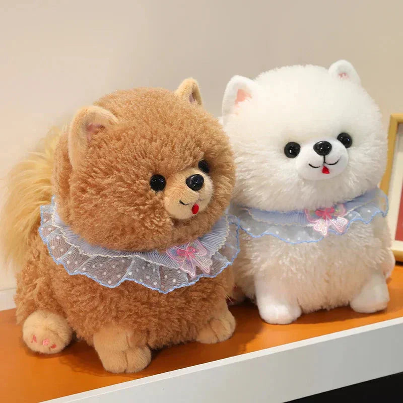 Cute Pomeranian Dog Soft Toy Plushies