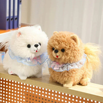 Cute Pomeranian Dog Soft Toy Plushies