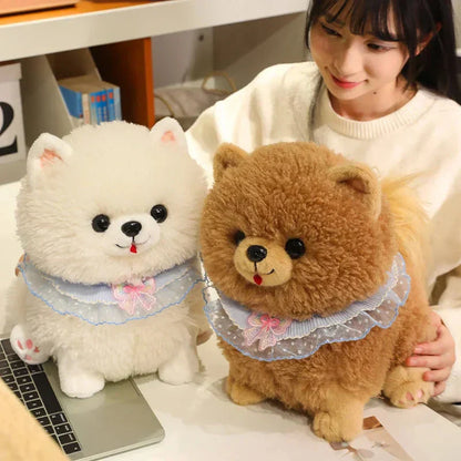 Cute Pomeranian Dog Soft Toy Plushies - Befez