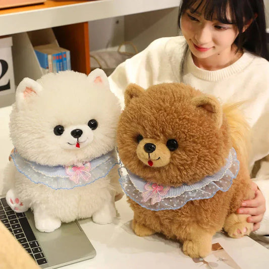 Cute Pomeranian Dog Soft Toy Plushies - Befez