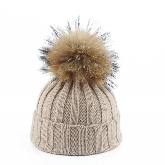 Warm Cable Knit Beanie - Befez