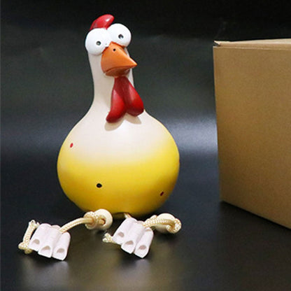 Adorable Yard Chicken Decor Statue - Befez