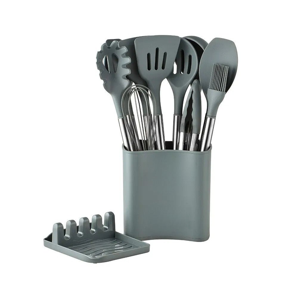 Premium Kitchen Utensil Set with Soft Grip Handles - Befez